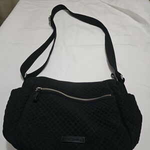 Vera Bradley Black Quilted Shoulder Bag